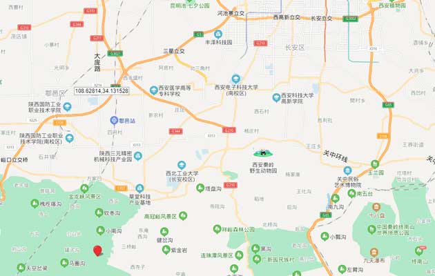 西安市·鄠邑区·太平峪西寺沟山野营地